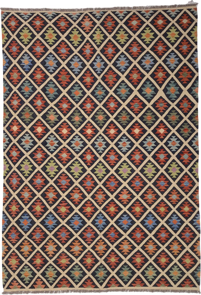 Kilim Tappeto 180 x 250 (Afghanistan) Tessuto A Mano
