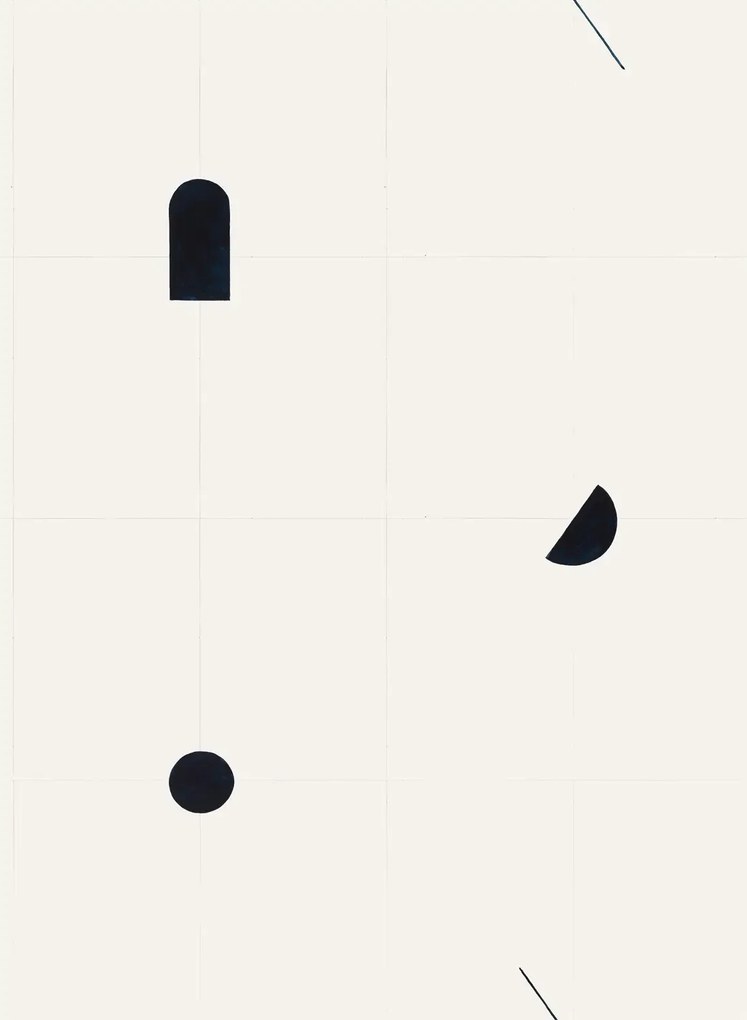 Coordonne Carta da parati Shape Study - 8000011N