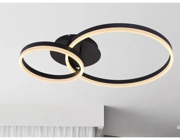 Plafoniera dimmerabile a LED/55W/230V 3000-6500K + telecomando