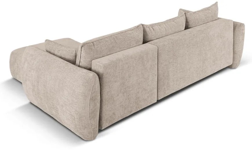 Divano angolare beige (angolo destro) Matera - Cosmopolitan Design