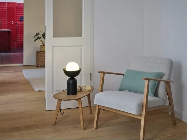 Osram - Lampada da tavolo DECOR BOWL 1xE14/25W/230V nera