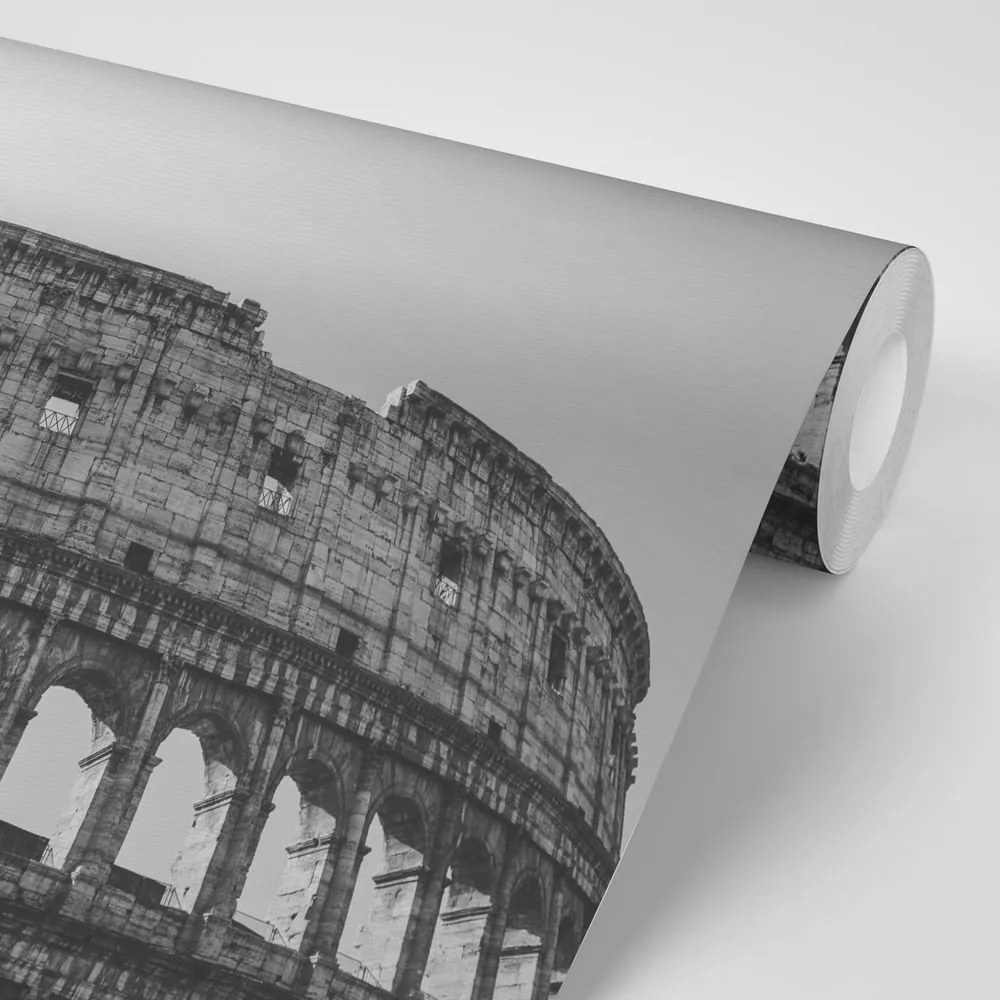 Carta da parati autoadesiva – Colosseo in bianco e nero