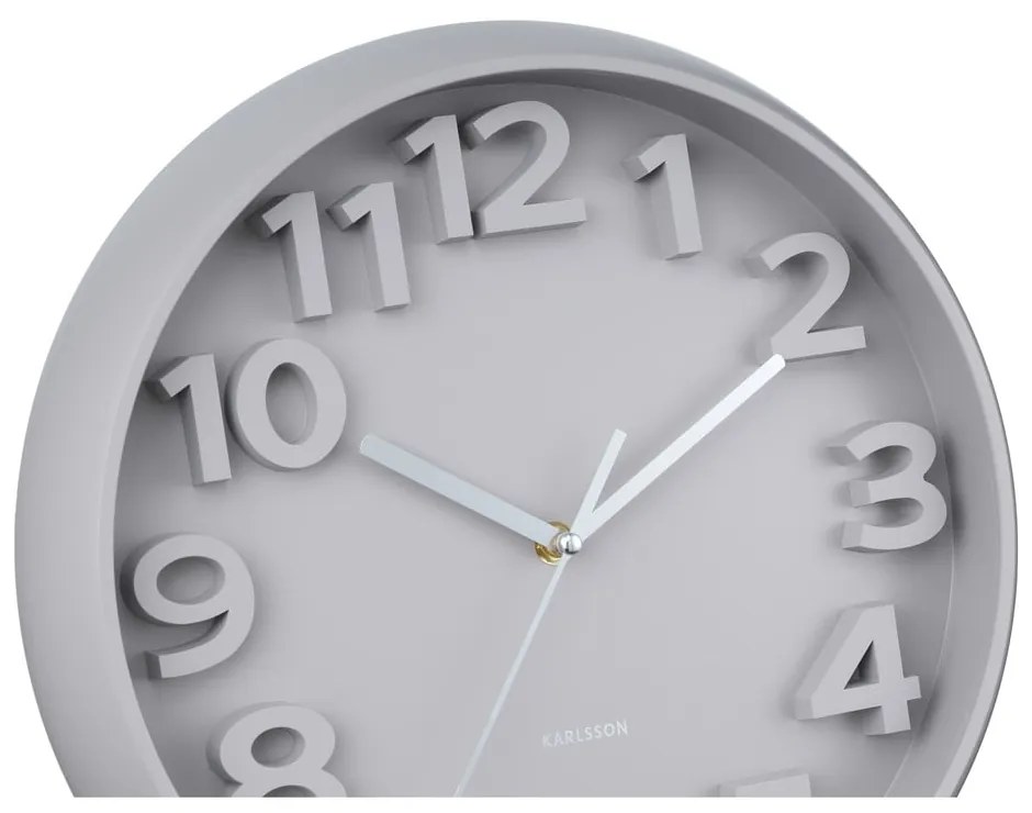 Orologio da parete ø 33,5 cm Elevated Classic Numbers – Karlsson