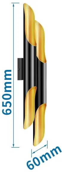 Aigostar - Applique 4xE27/60W/230V