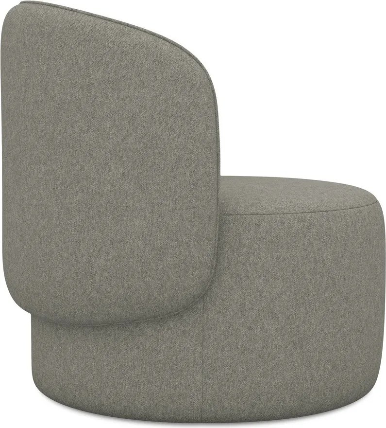 Poltrona grigia Ipo – Makamii