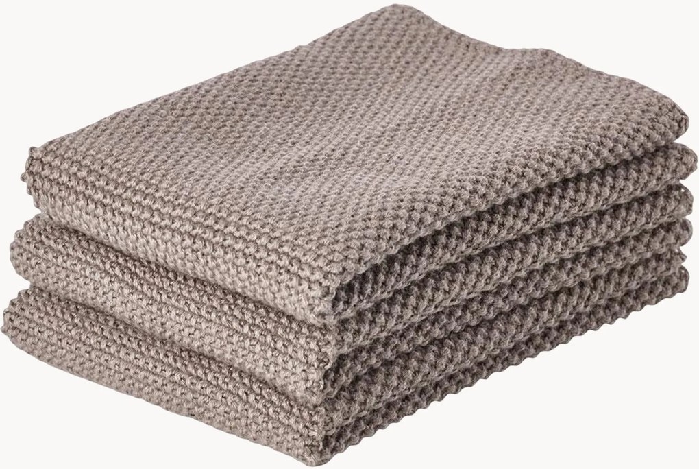 Set di 3 asciugamani in cotone Cool