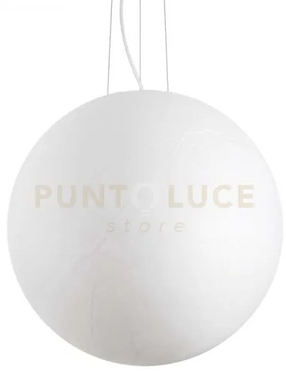 Carta lampadario sospeso d.60cm effetto carta 1 luce attacco e27