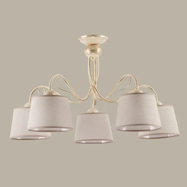 Jupiter 1358 - KM 5 PE - Plafoniera KAMELIA 5xE27/60W/230V