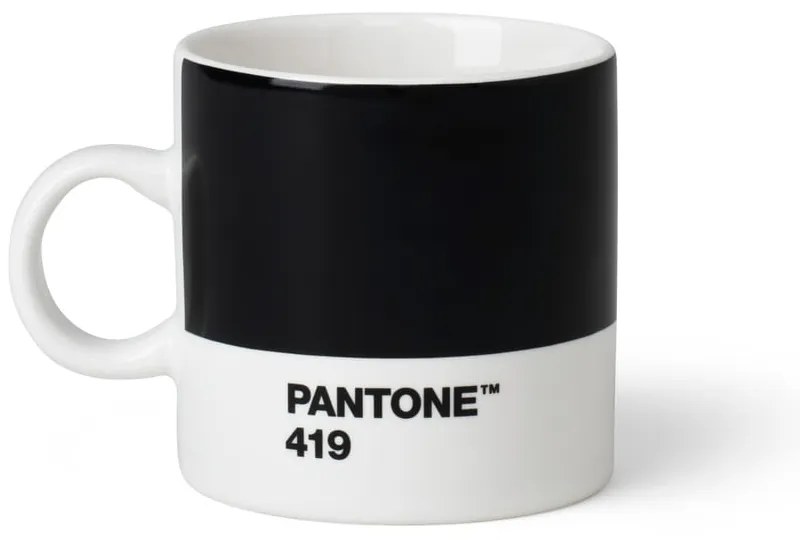 Tazza da espresso in ceramica nera 120 ml Espresso Black 419 - Pantone