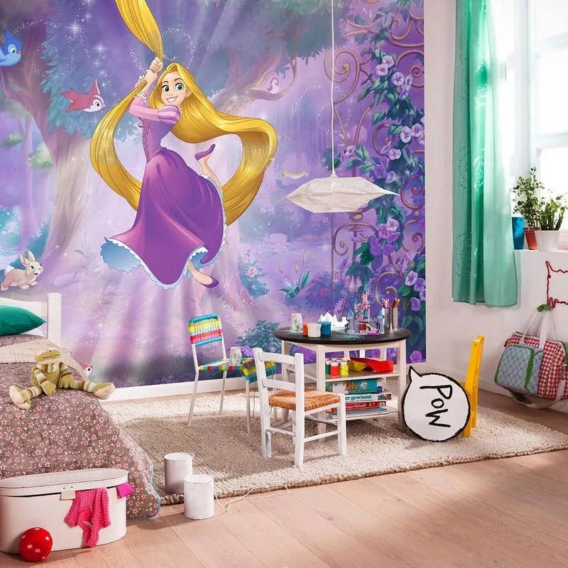 Fotomurale Rapunzel, multicolore