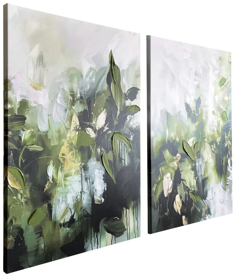 Set di quadri con elementi dipinti a mano 2 pz 50x70 cm Myrtle – Styler