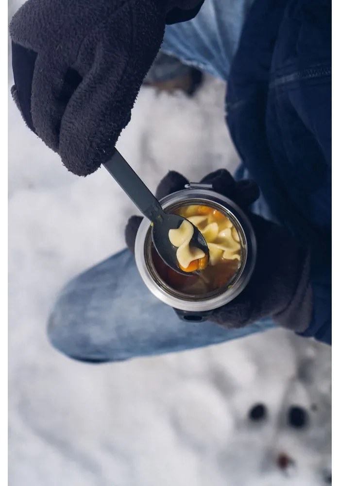 Borraccia termica nera in acciaio inox 400 ml Legendary Classic Black – Stanley