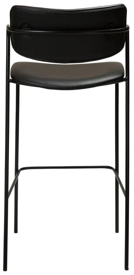 Sgabello da bar in similpelle nera, altezza 107 cm Zed - DAN-FORM Denmark