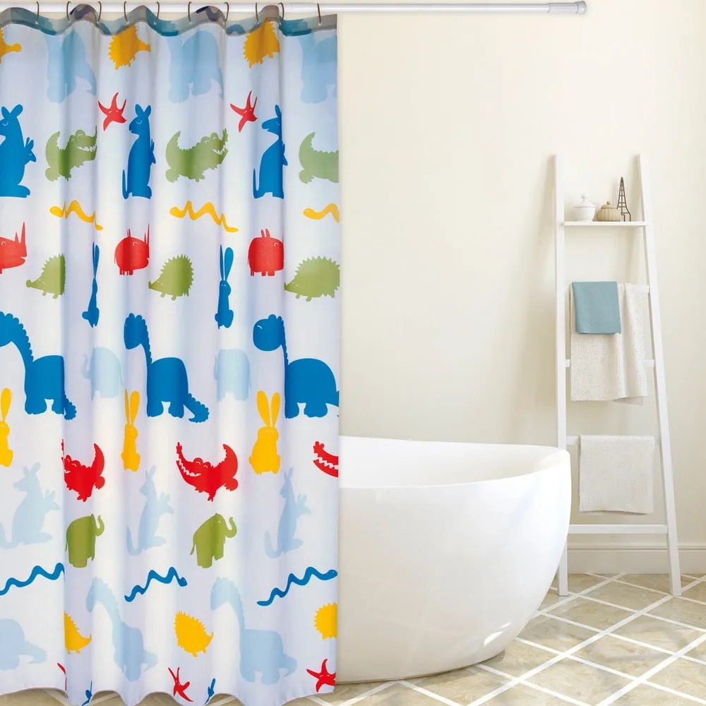 Tenda per doccia 180x200 cm Zoo – MSV