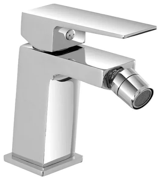 Set di rubinetti lavabo bidet e doccia in ottone cromato Kubo
