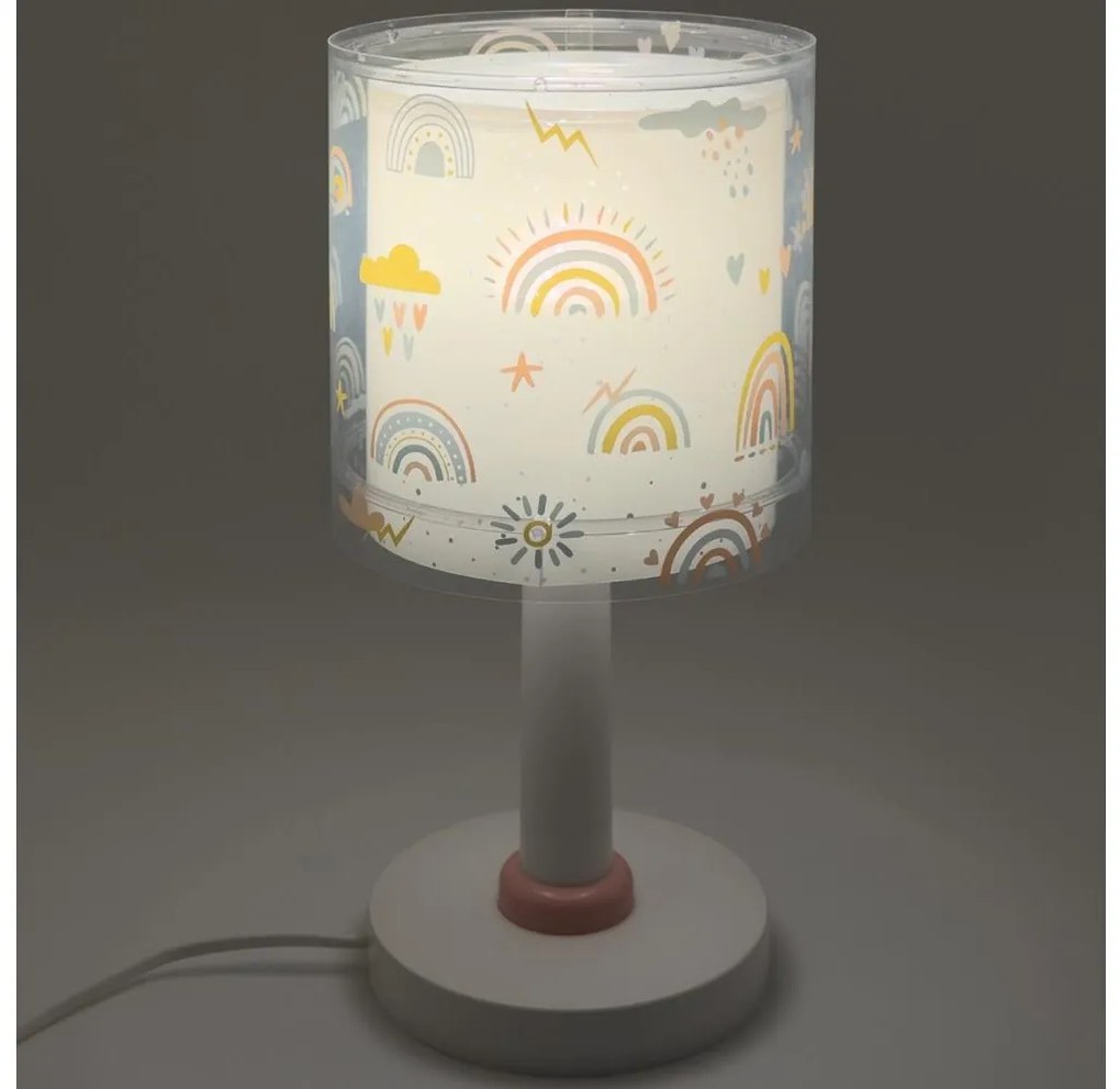 Dalber 41191 - Lampada per bambini RAINBOW 1xE14/8W/230V multicolore