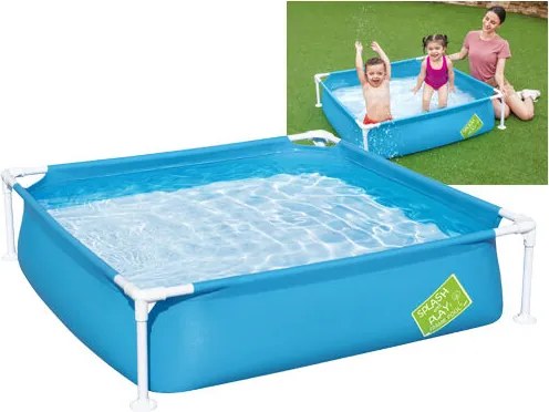 Bestway - piscine quadr. 122X122 H30,5 -56217