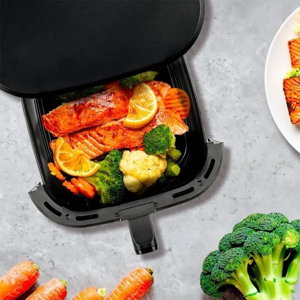 TESLA Electronics AirCook- Friggitrice digitale multifunzionale ad aria calda 7 l 1600W/230V