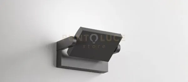 Sonny appique ip65 cct 3000-4000k 20w 1492-1504lm antracite