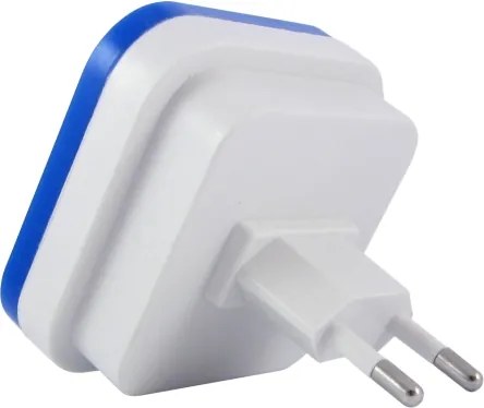 Luce notturna a LED con sensore crepuscolare, 0,5 W, 230 V, blu