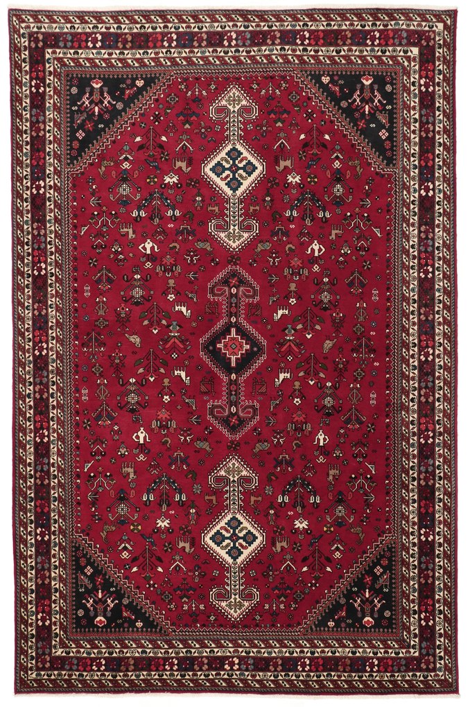 Nasrabad Tappeto persiano 200x300 (Iran) Annodato A Mano