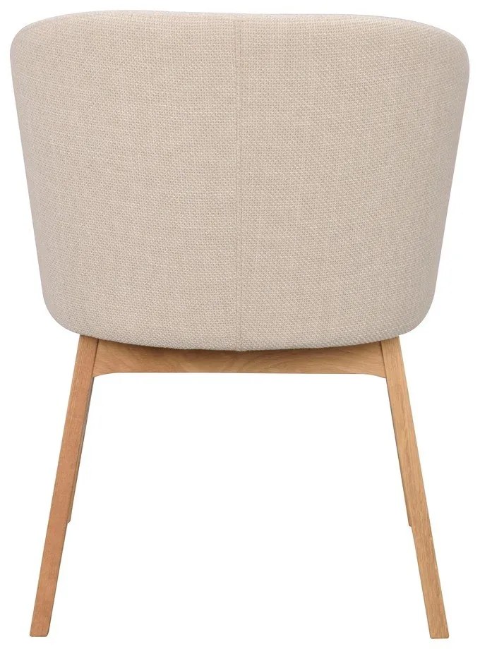 Set di sedie da pranzo beige in imbottito 2 pz Windham – Rowico