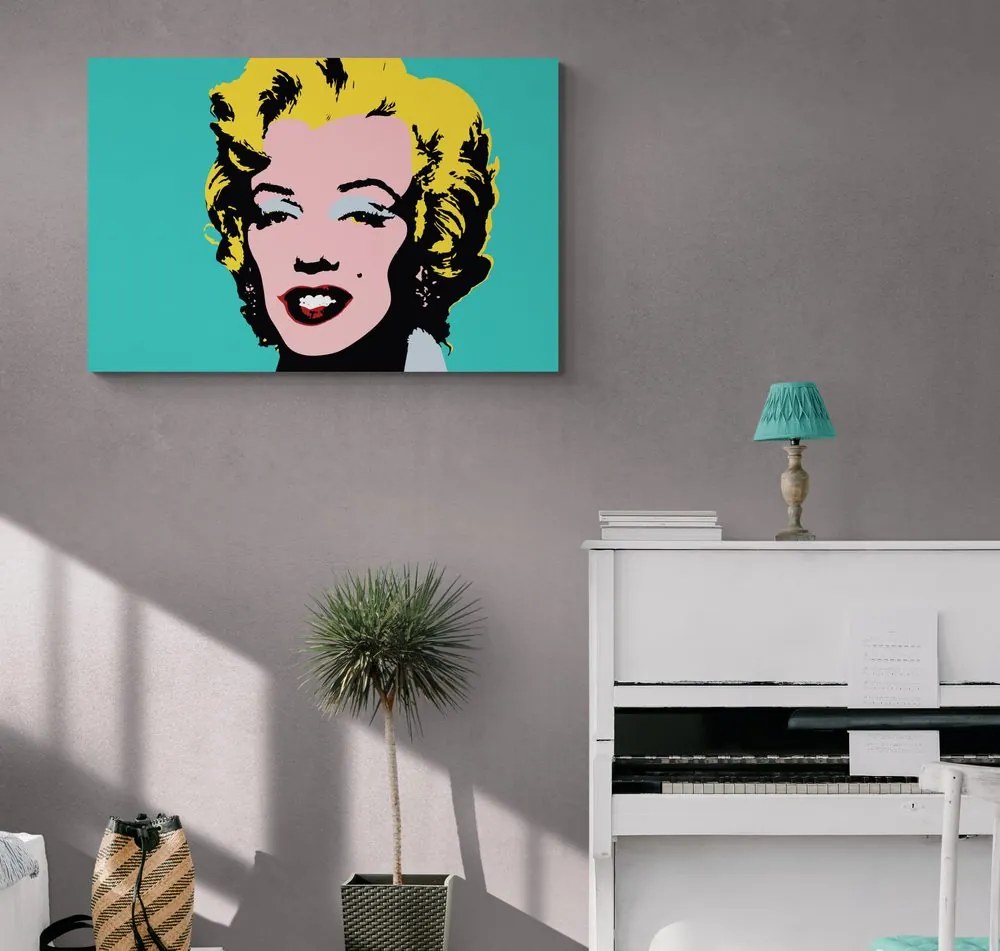 Stampa su tela – Iconica Marilyn Monroe in design pop art