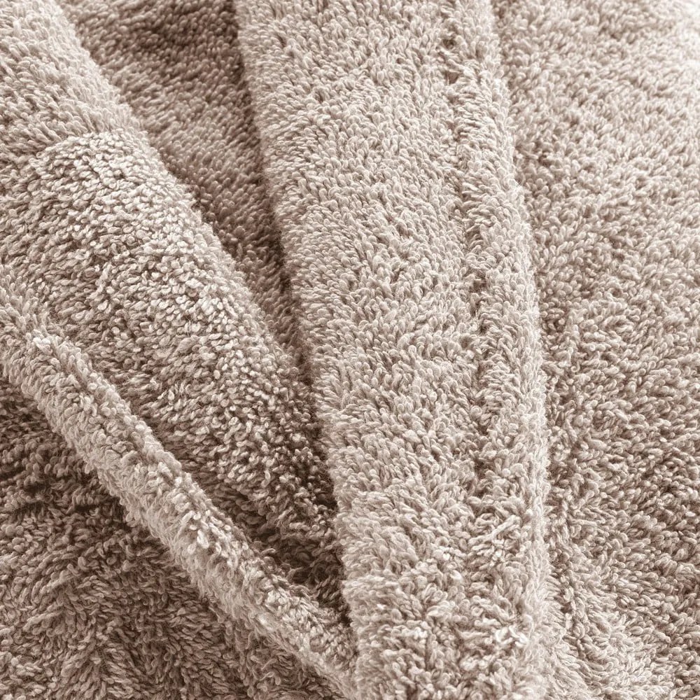 Accappatoio marrone chiaro in cotone M Tendresse – douceur d'intérieur