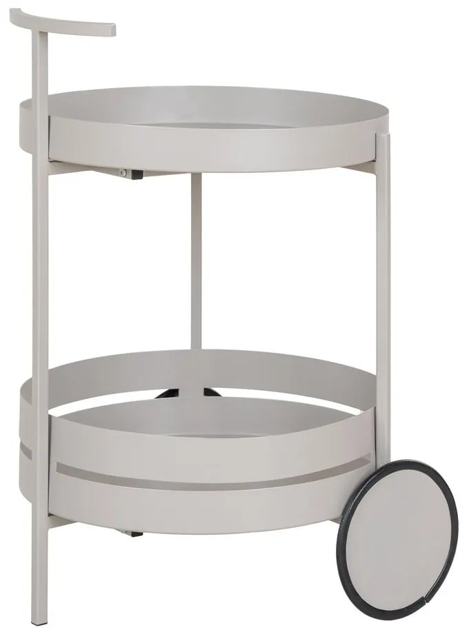 Tavolo da portata in metallo su ruote 40x49,5 cm Beja - House Nordic