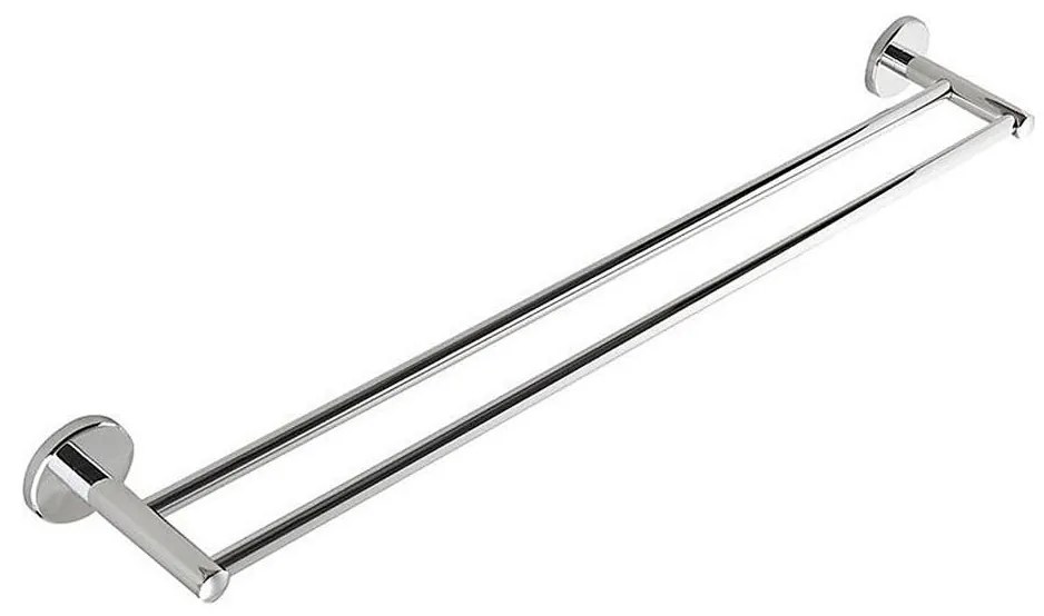 Aqualine - Appendiabiti da parete SAMBA 12x63 cm cromo lucido