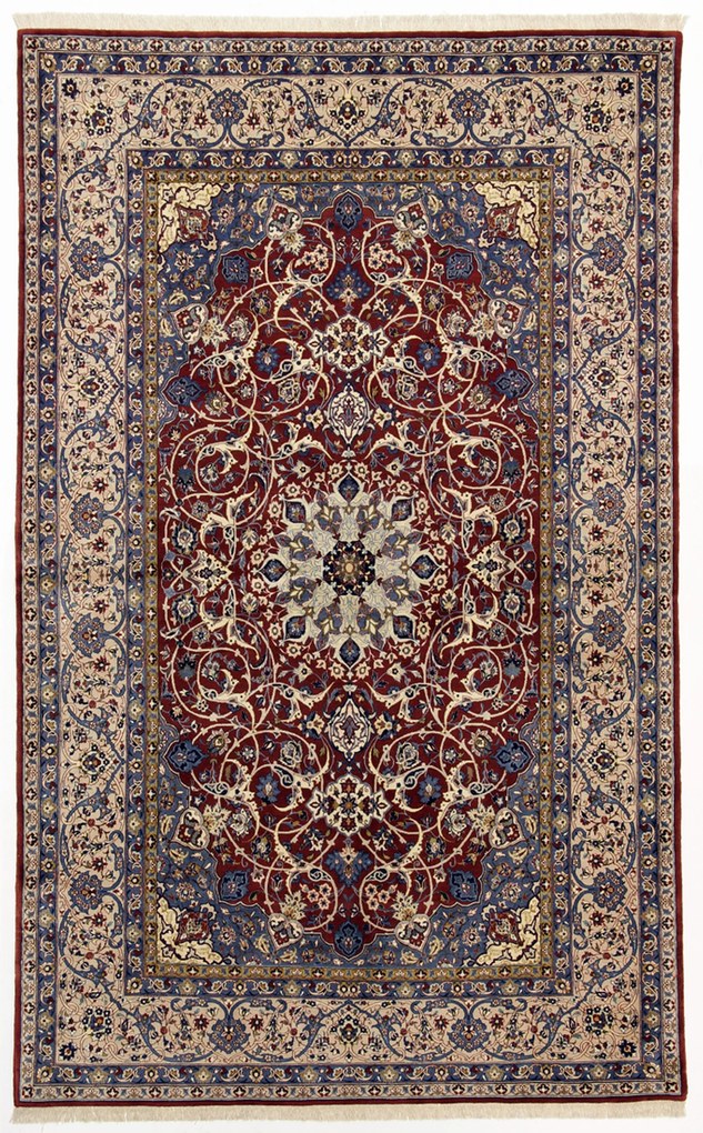 Isfahan Tappeto persiano 150x240 (Iran) Annodato A Mano