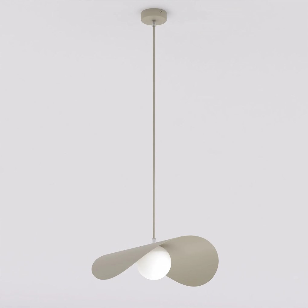 Lampada a sospensione RITUAL 1 G9 L in Acciaio