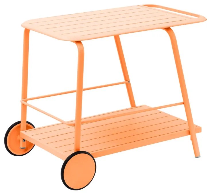 Carrello da dessert in alluminio colore arancio Naterial   X 69.5 cm