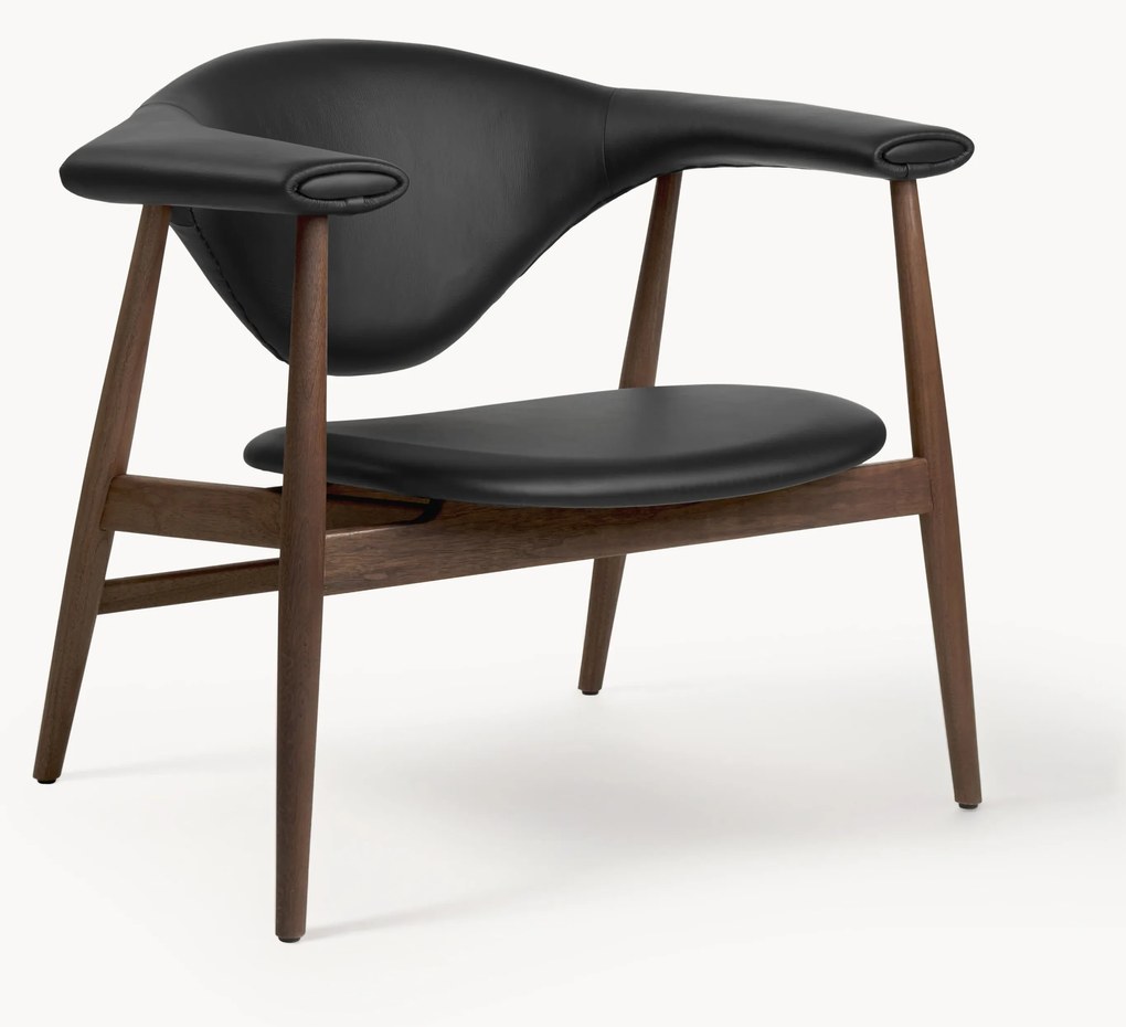 Poltrona in legno di noce Masculo