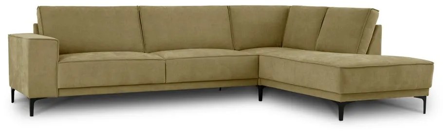 Divano angolare verde (con penisola a destra) Copenhagen – Scandic