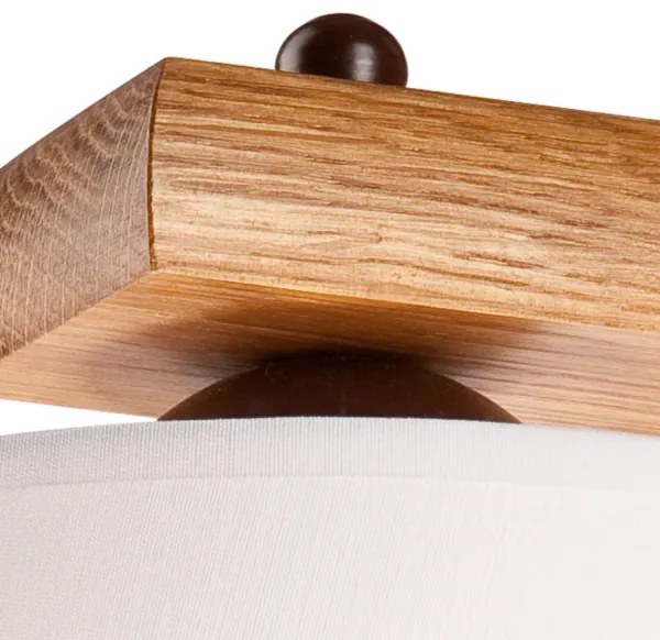 Lampada da parete AIDA 1xE27/60W/230V rovere