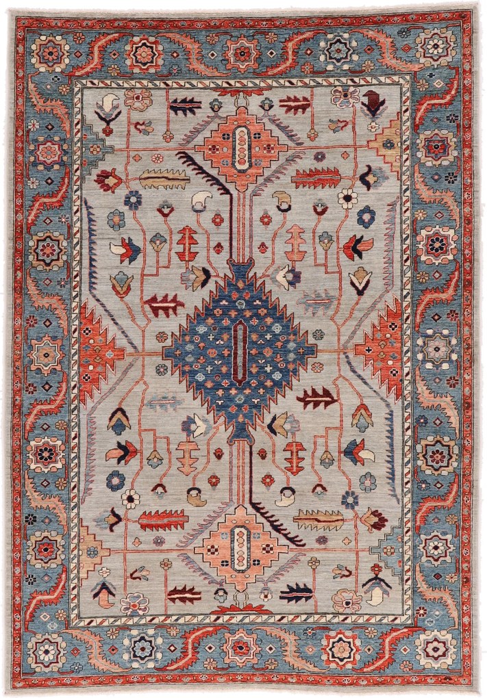 Heriz Tappeto orientale 190 x 270 (Pakistan) Annodato A Mano
