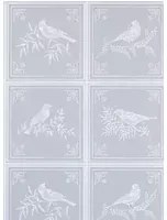 Tapete Fortoiseau von Nina Campbell - Grey