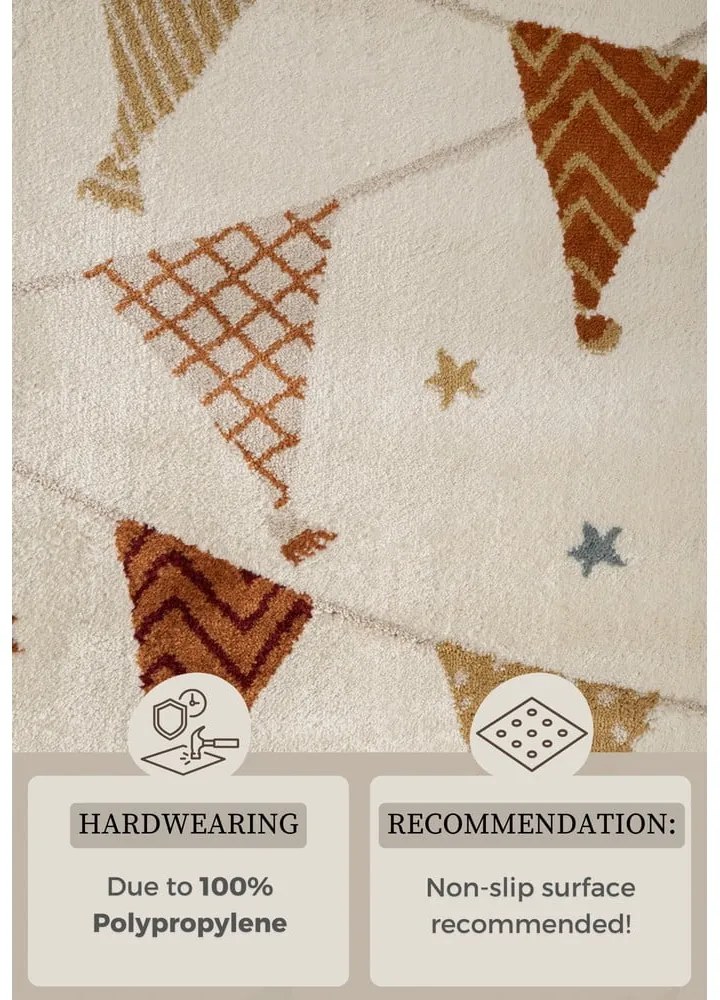 Tappeto per bambini color crema 120x170 cm Kids Party – Hanse Home