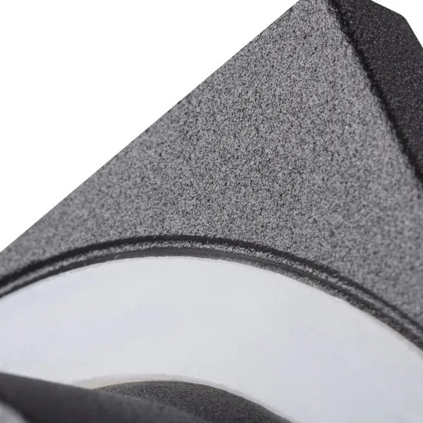 Kanlux 33120 - Lampada da bagno da incasso FLINI 10W IP44 nera