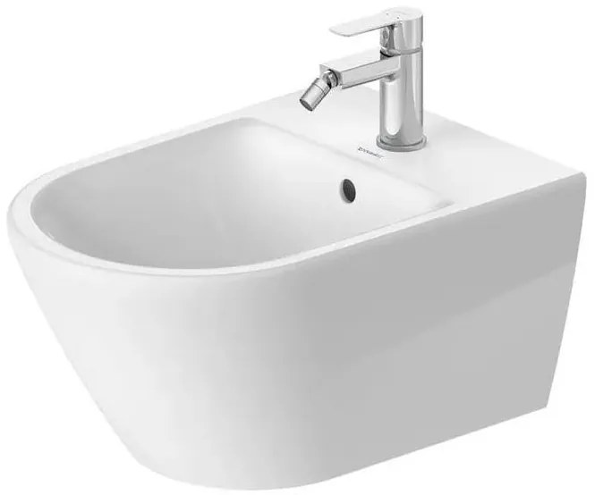Duravit 27271500002 - Bidet sospeso D-CODE in ceramica, finitura bianco lucido