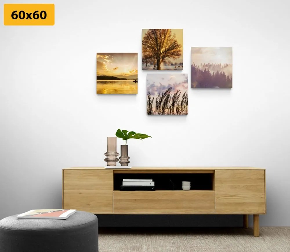 Set di quadri – Bellezze naturali