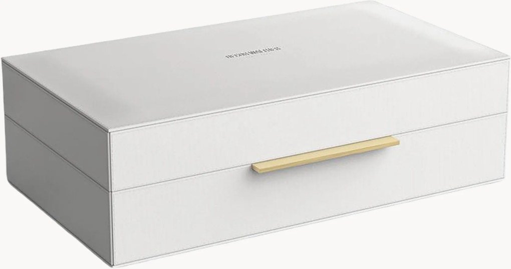 Scatola portaoggetti in similpelle Brownie Box