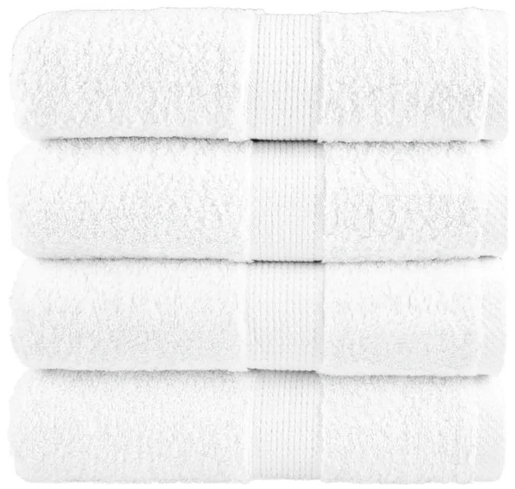 Salviette Premium Solund 4 Pz Bianche 30x30 Cm 600gsm /