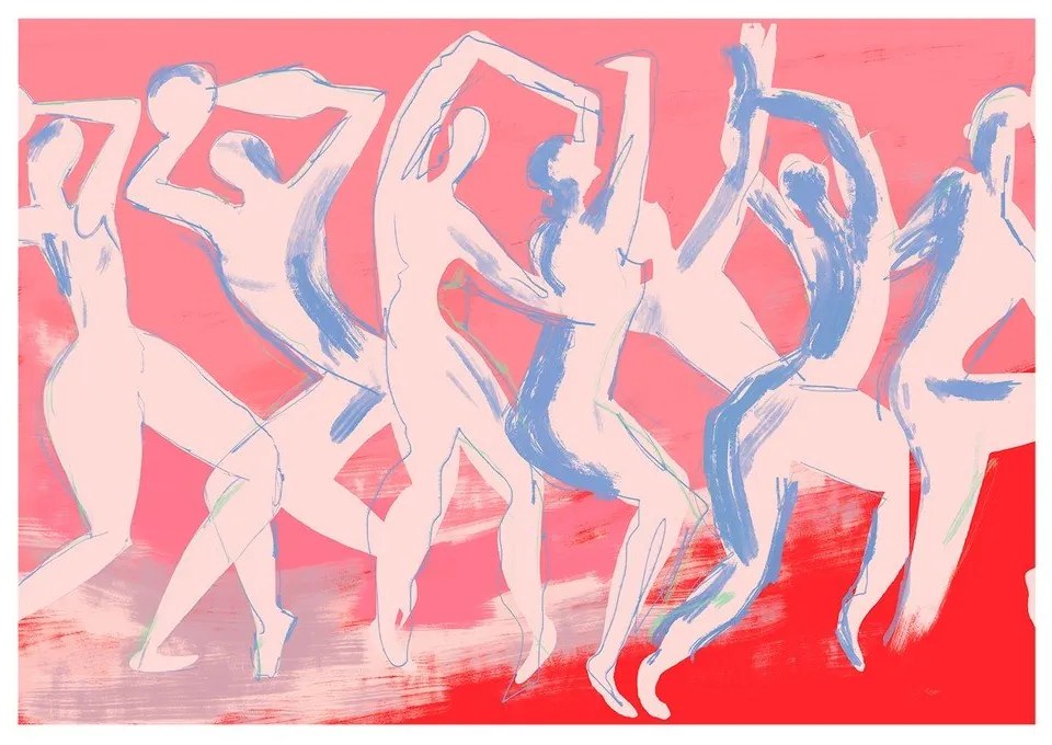 Poster 40x30 cm Dancing – By Garmi – The Poster Club