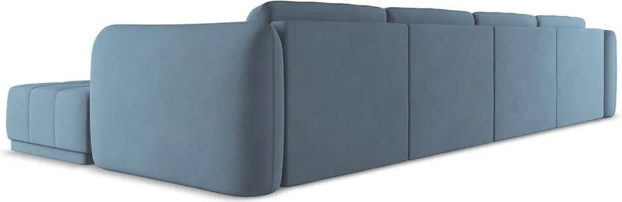 Divano angolare azzurro Hoku – Makamii