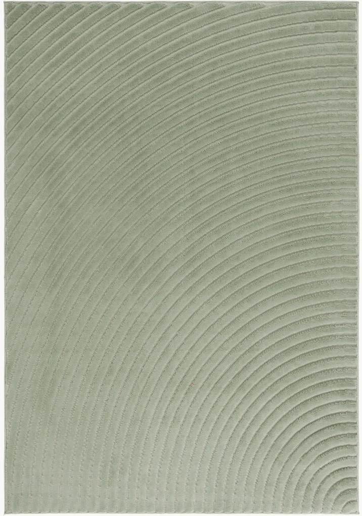 Tappeto a pelo alto e basso tessuto a mano Selena