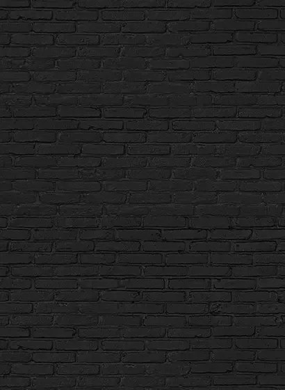 Black Brick Wallpaper von NLXL Tapeten