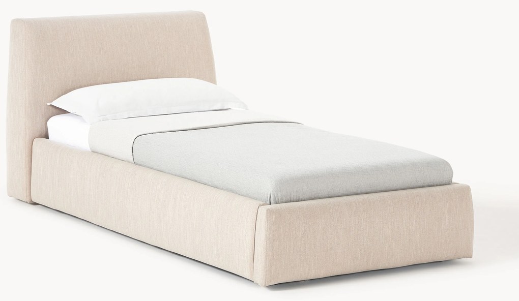 Letto singolo con contenitore Cloud