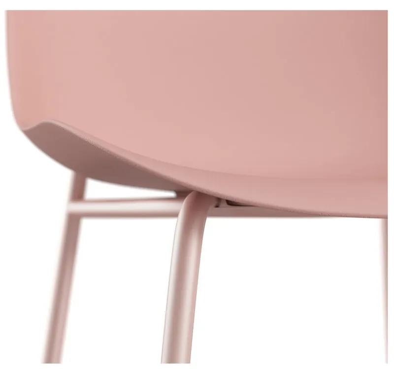 Set di 2 sedie da pranzo rosa Ocean - Støraa